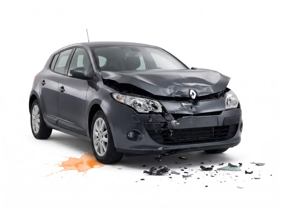 Renault accidentée
